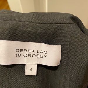Derek Lam 10 Crosby cropped black jacket